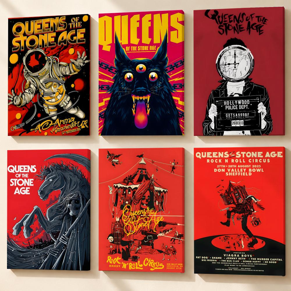 Canvas Wrap Ready - Band Q-Queens Of The Stone Age