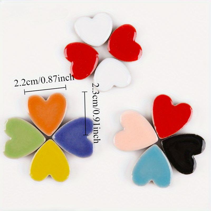 Heart Shaped Ceramic Mosaic Ti - Ceramic Tile Blank ulasan dan harga