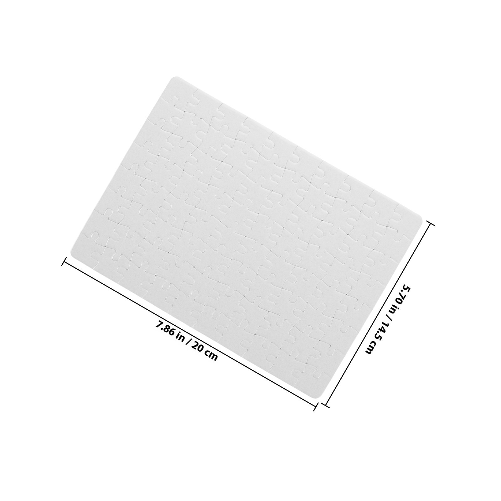 4Sheets Blank Jigsaw Puzzles S - Puzzle Blank White ulasan dan harga