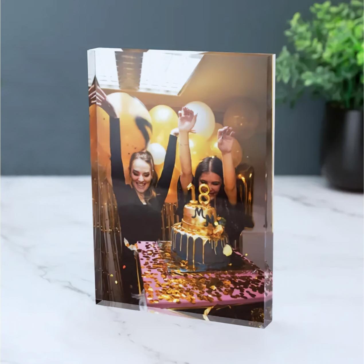 1PC Custom Acrylic Photo Block - Photo Acrylic Block ulasan dan harga
