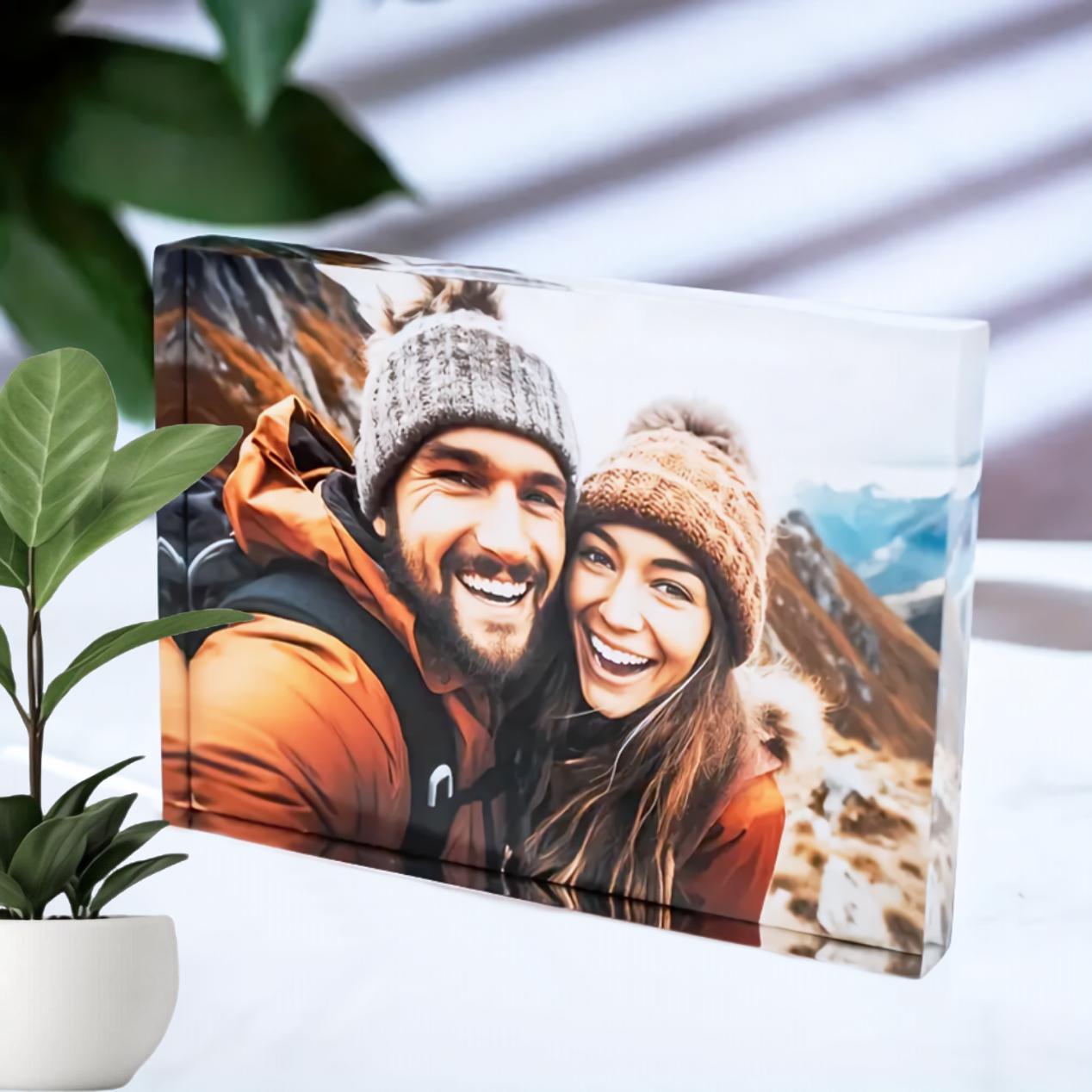 1PC Custom Acrylic Photo Block - Photo Acrylic Block ulasan dan harga