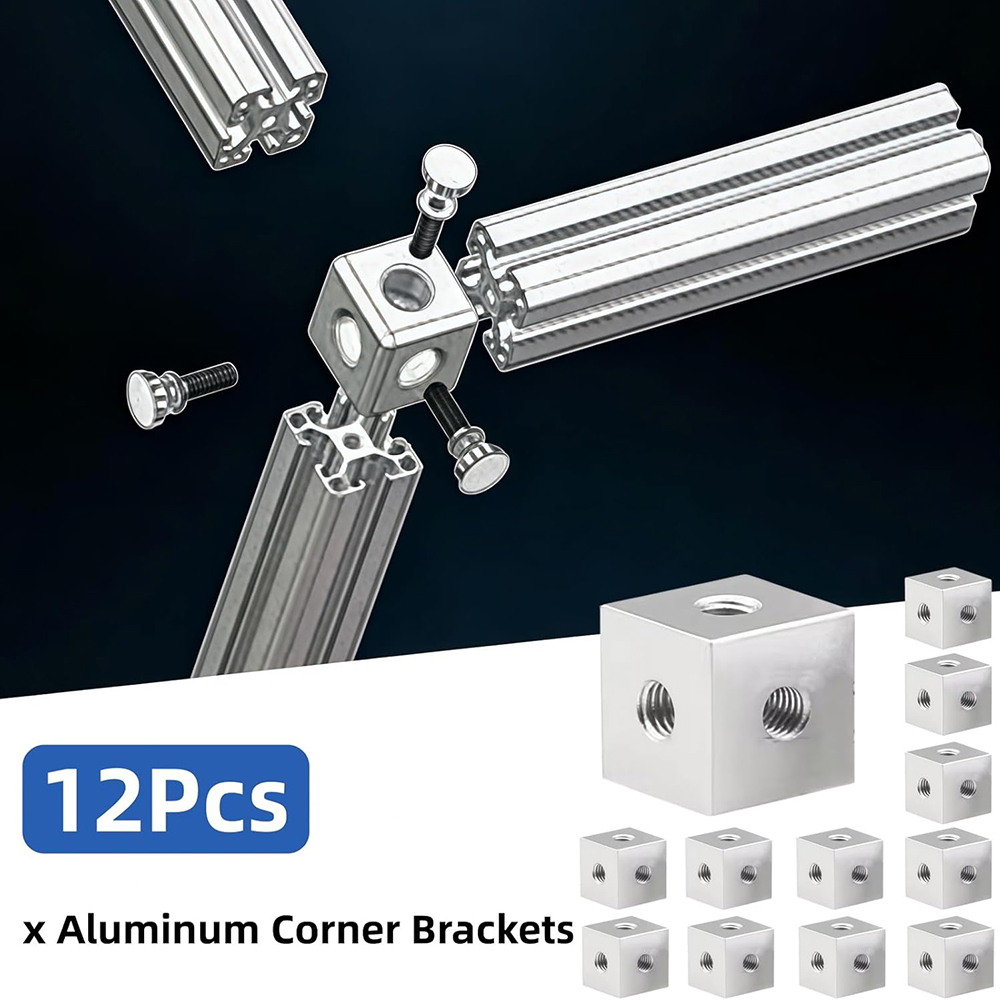 Aluminum Cube Connector Nut Mu - Photo Acrylic Block ulasan dan harga
