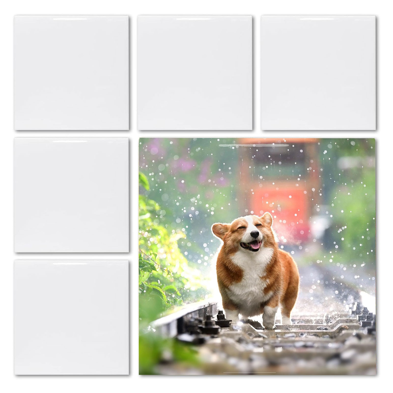 20pcs 4.25' X 4.25' Sublimatio - Ceramic Tile Blank ulasan dan harga