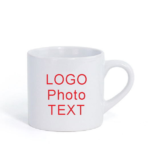 175ml Small Coffee Mug DIY LOG - Sublimation Mug White ulasan dan harga