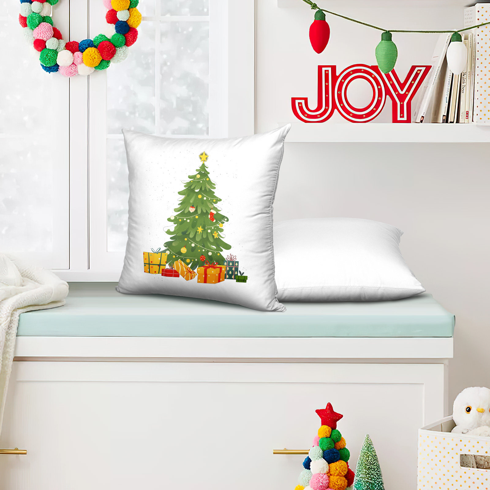 4Pcs Sublimation Pillow Covers - Pillow Cover Sublimation ulasan dan harga