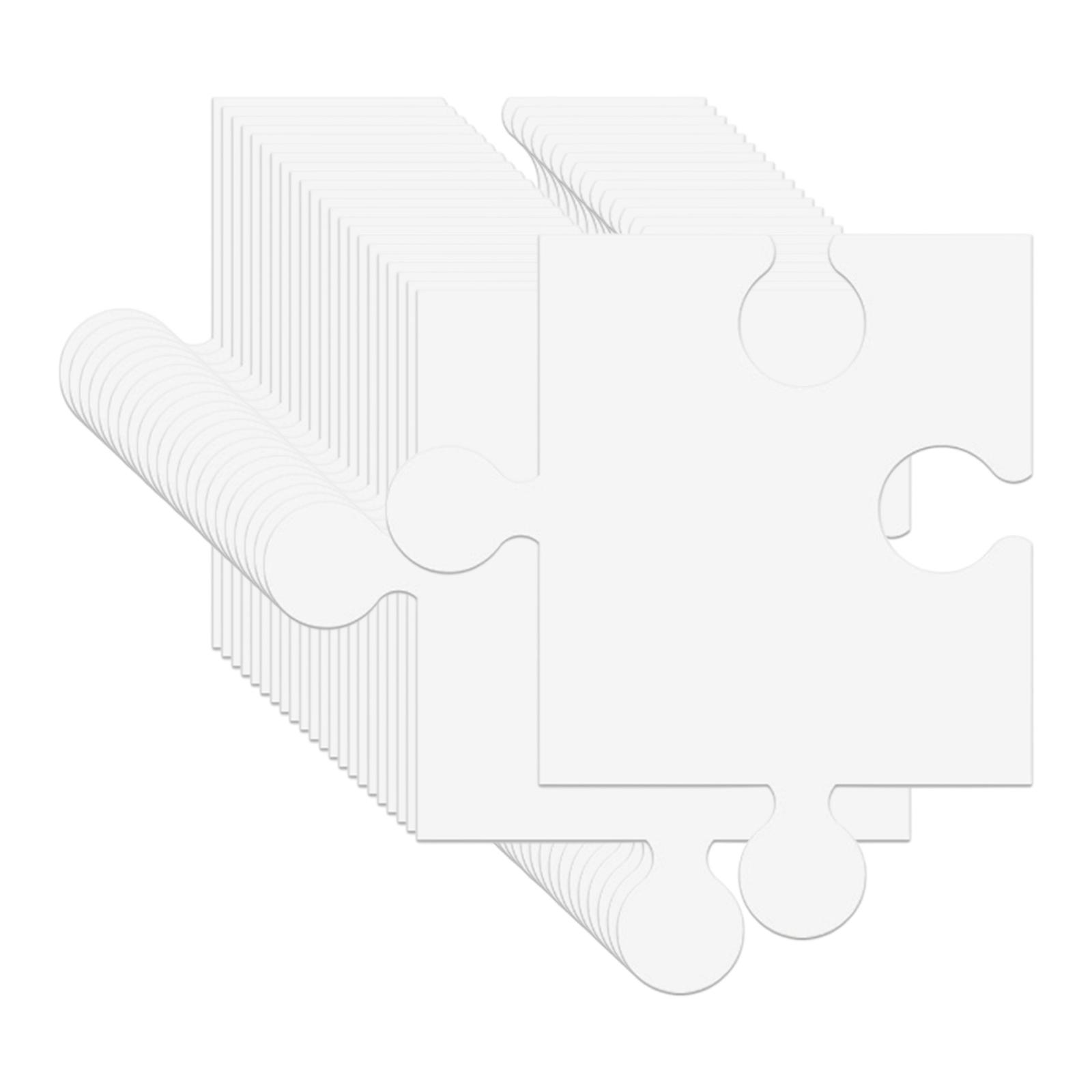 Kids Adult Blank Puzzle for DI - Puzzle Blank White ulasan dan harga