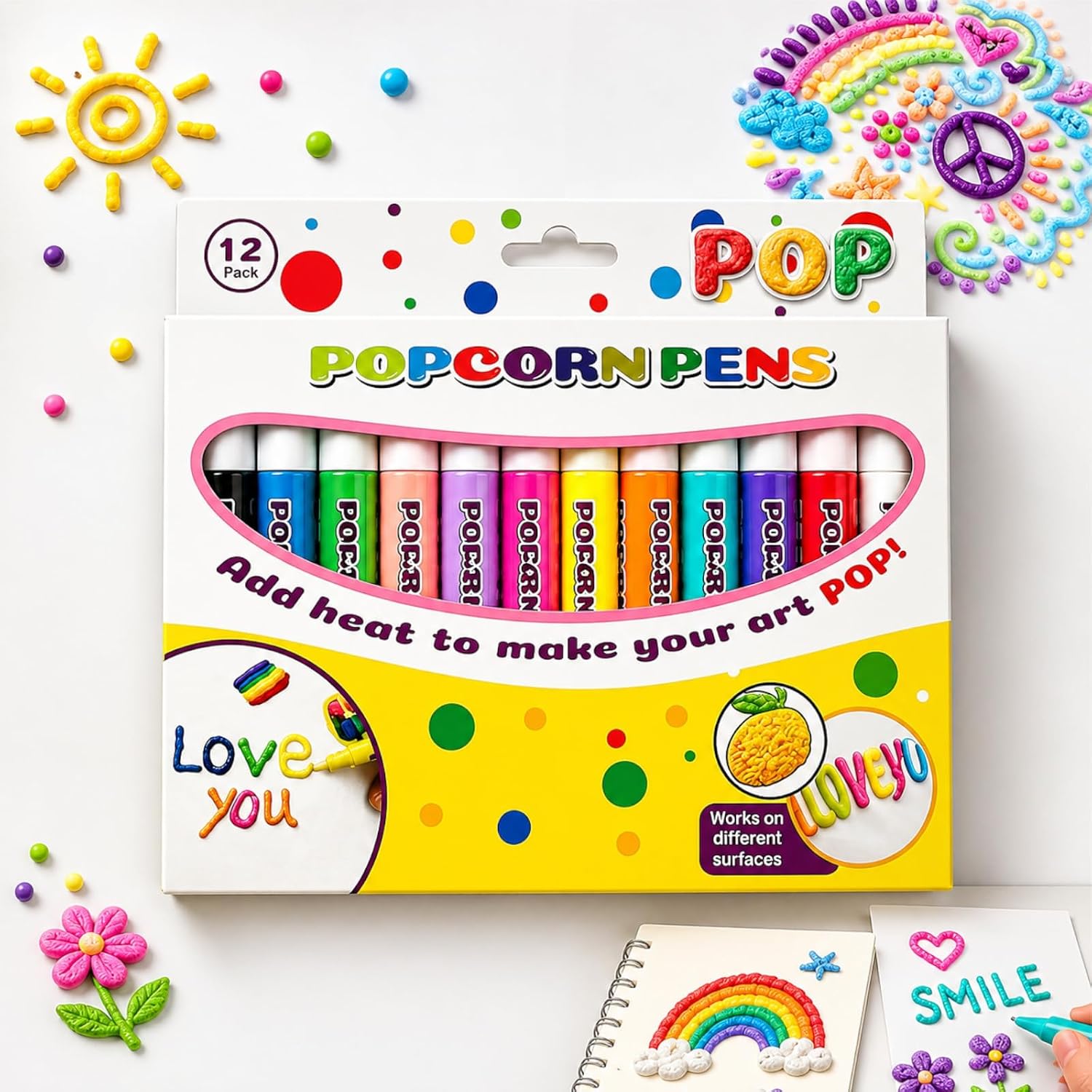 Magic Puffy Popcorn Pens 3D Pu - Copic Marker Sketch ulasan dan harga