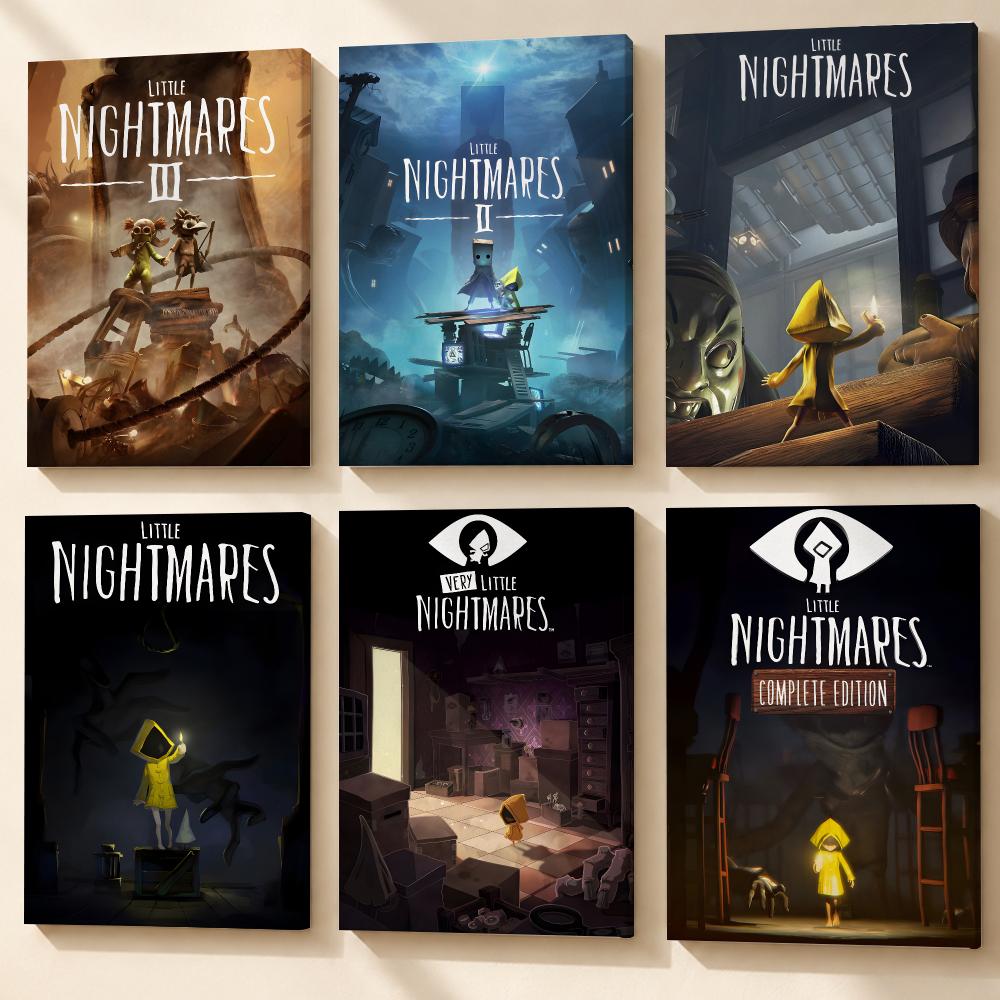 Game L-Little Nightmares Anime - Canvas Wrap Ready ulasan dan harga