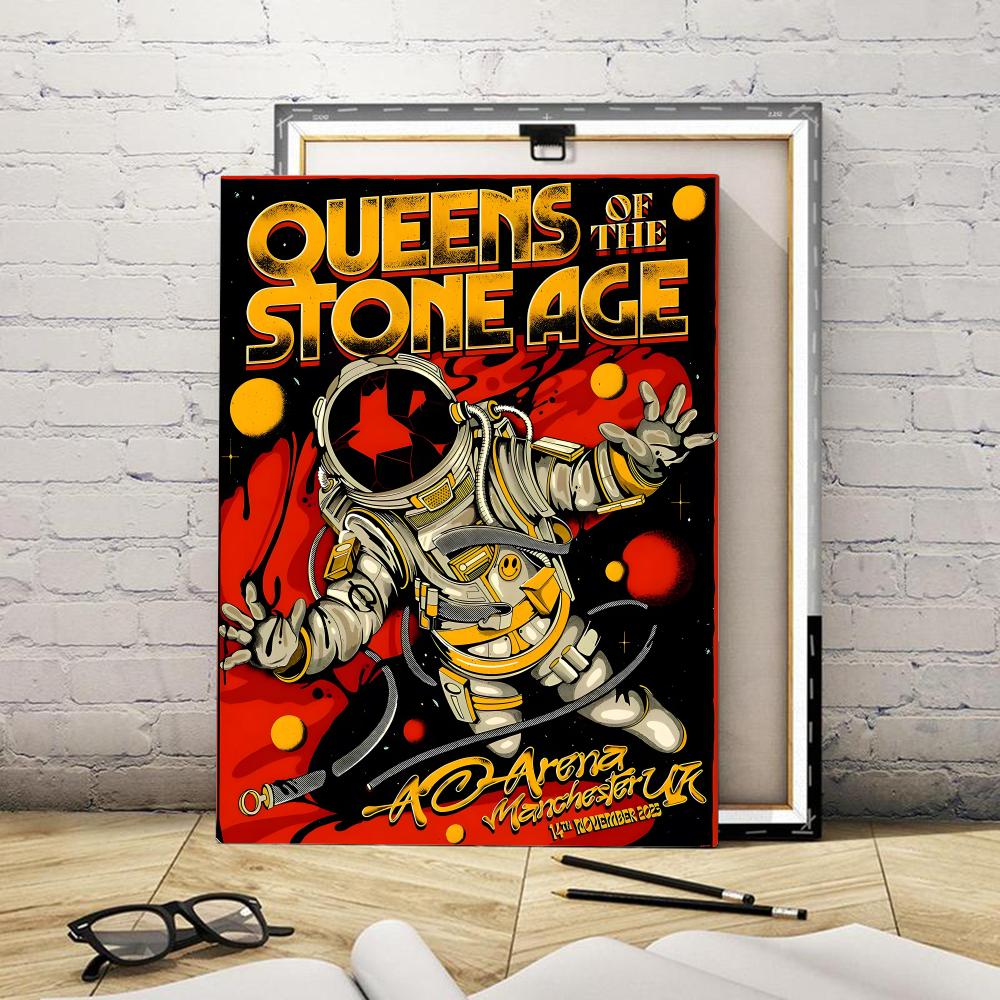 Band Q-Queens Of The Stone Age - Canvas Wrap Ready ulasan dan harga