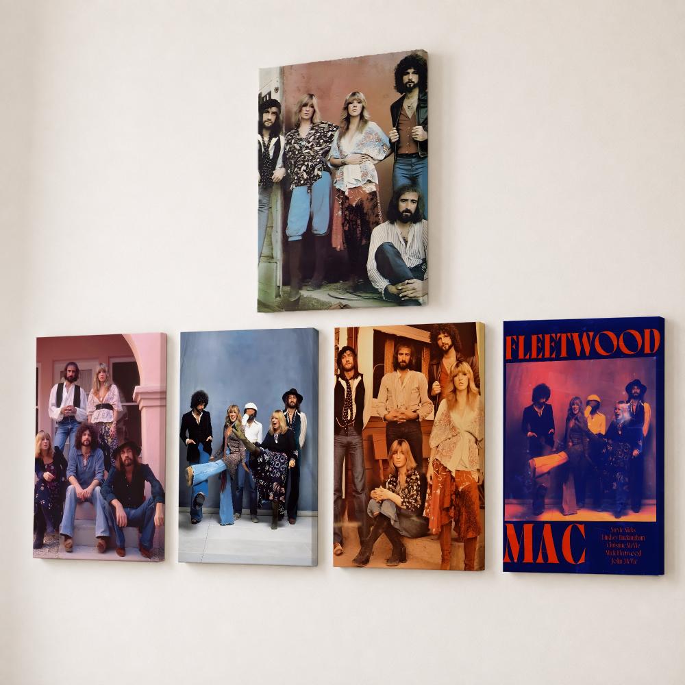 Rock Band F-Fleetwood Mac Pain - Canvas Wrap Ready ulasan dan harga
